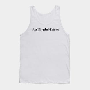 Los Angeles Crimes (Black Ink) Tank Top